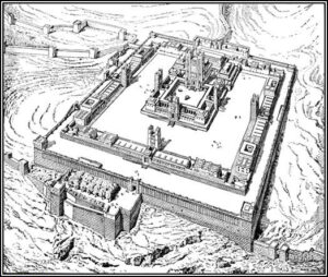 再建されたエルサレム神殿のイメージ