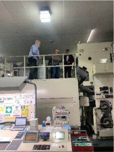 工場見学の様子